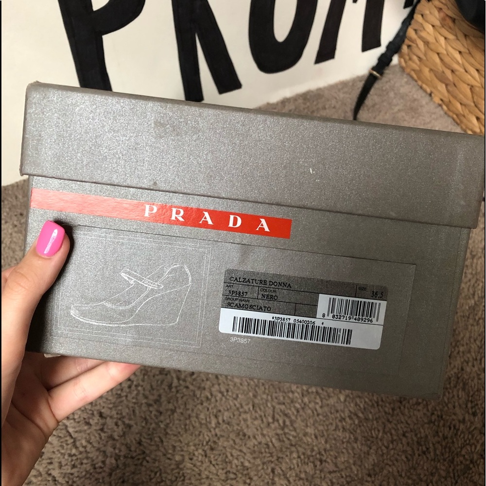 Prada Mary Jane Platform- black